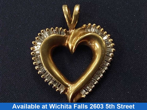 Symbol Pendant - Yellow Gold 10k (.417) 3.8 grams