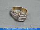Men's Ring - Yellow Gold 10k (.417) 8.3 grams Size 10.5