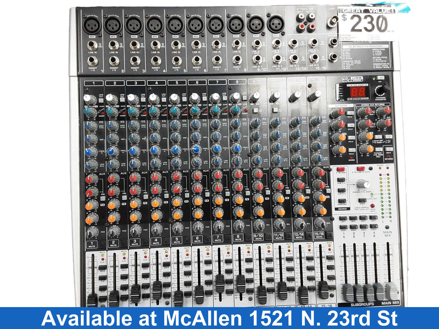 Behringer Xenyx X2442 Black Analog Mixer