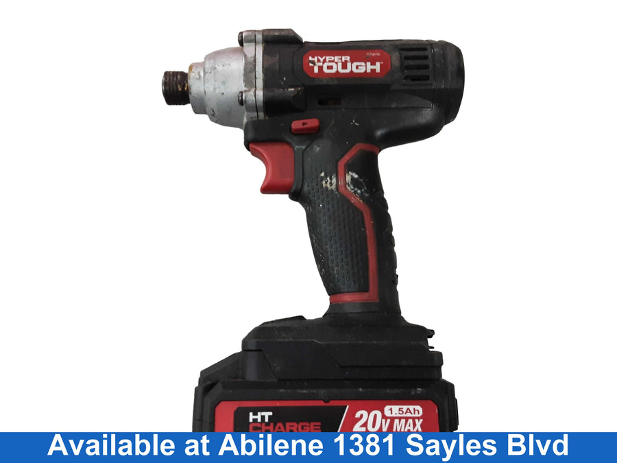 Hyper Tough Aq76019g Black Cordless Impact Drill