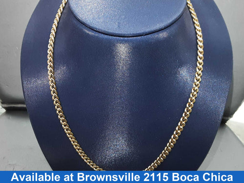 Cuban Link Chain - Yellow Gold 10k (.417) 10.1 grams 20 inch