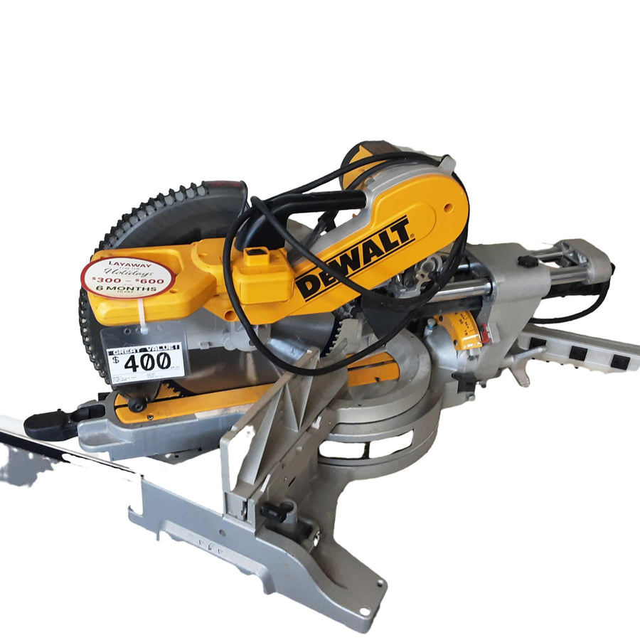 Dewalt Dws780 Yellow Corded Slide Saw