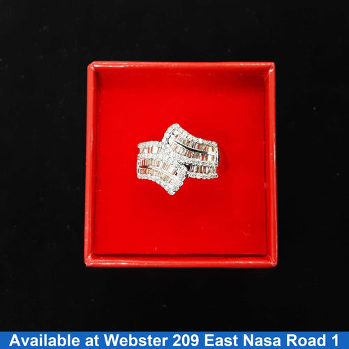 Women's Ring - White Gold 14k (.585) 3.5 grams Size 10