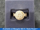Women's Ring - Yellow Gold 10k (.417) 5 grams Size 7