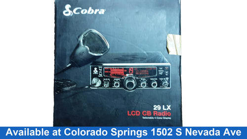 Cobra 29lx Black CB Radio