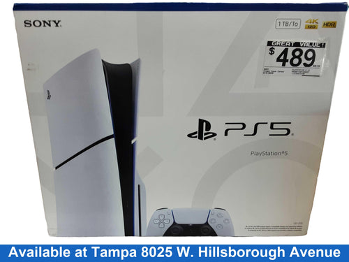 Sony Playstation 5 (Slim - 1tb) 1 Tb White Video Game Console