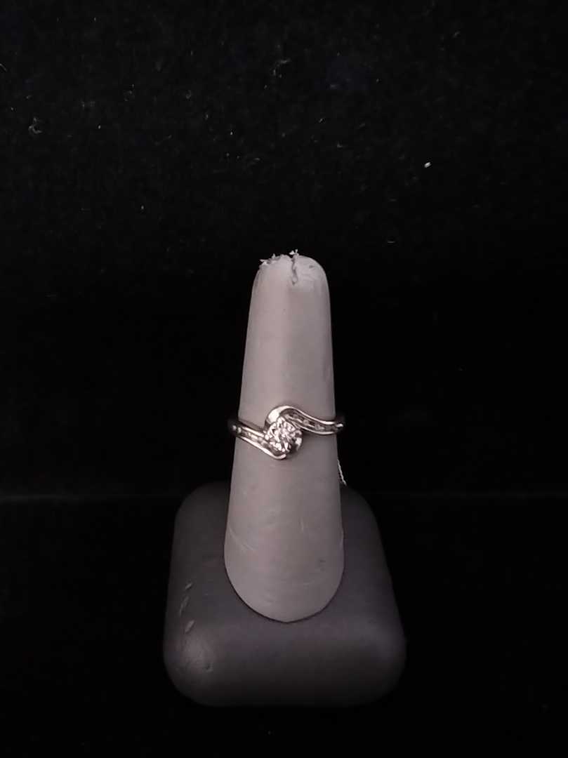 Ring - Engagement Set - Silver 12.8 grams Size 7