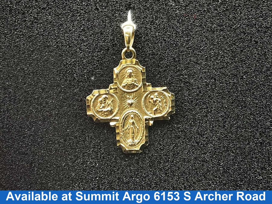 Religious Pendant - Yellow Gold 14k (.585) 3.1 grams