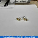 Gold Ball Earrings - Yellow Gold 14k (.585) 3.6 grams