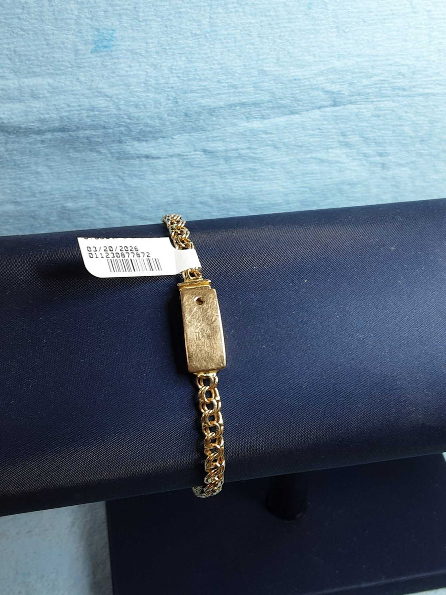 ID Bracelet - Yellow Gold 10k (.417) 11 grams 8 inch
