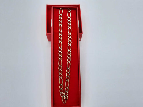 Figaro Chain - Yellow Gold 10k (.417) 40.8 grams 24 inch