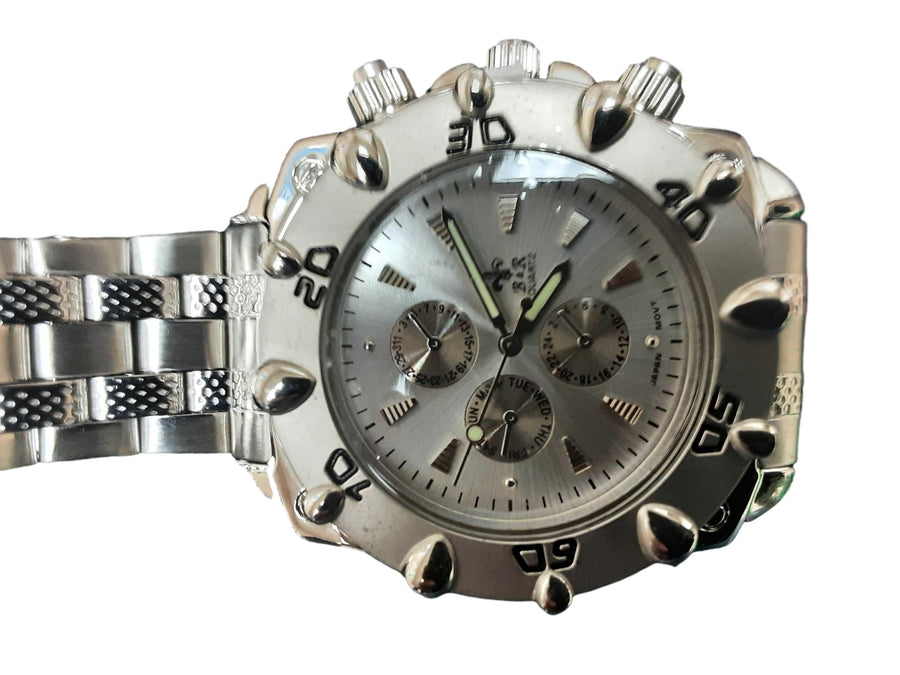 B&r Silver Regular Watch