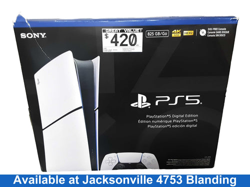 Sony Playstation 5 Digital Edition (Slim - 1tb) 1 Tb White Video Game Console