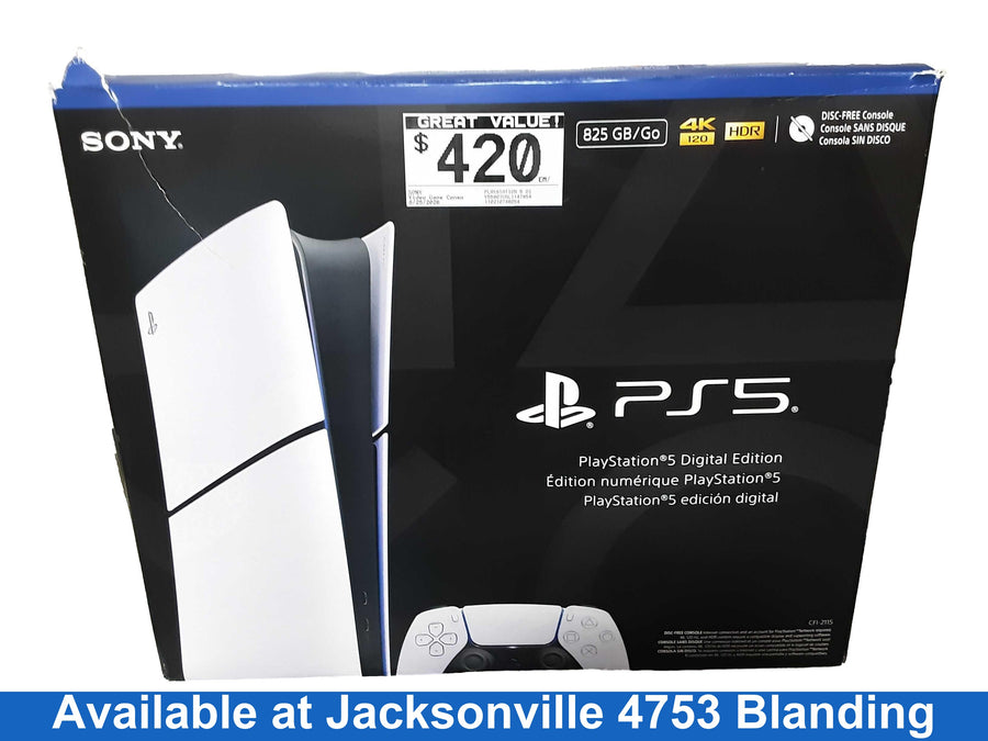 Sony Playstation 5 Digital Edition (Slim - 1tb) 1 Tb White Video Game Console