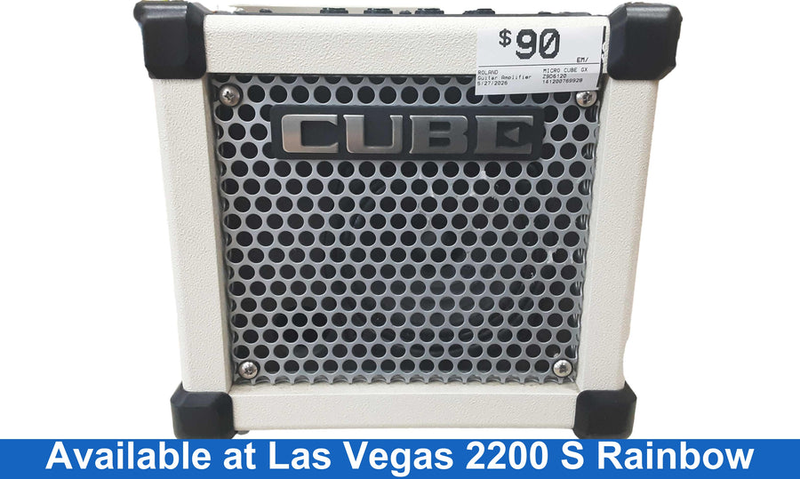 Roland Micro Cube Gx White Guitar Amplifier