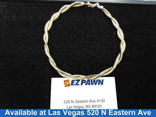 Herringbone Chain - Yellow Gold 14k (.585) 86.8 grams 17 inch