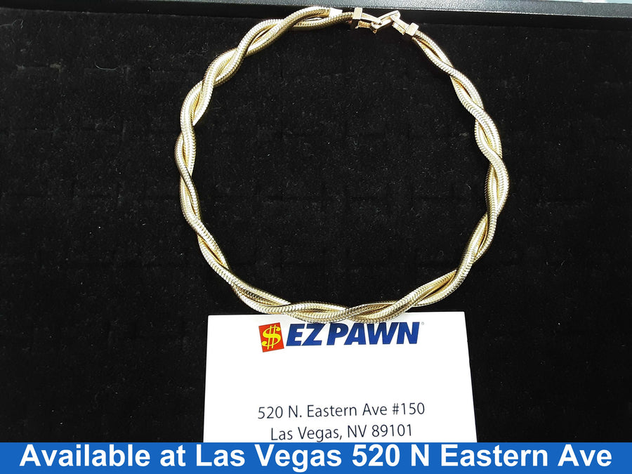 Herringbone Chain - Yellow Gold 14k (.585) 86.8 grams 17 inch