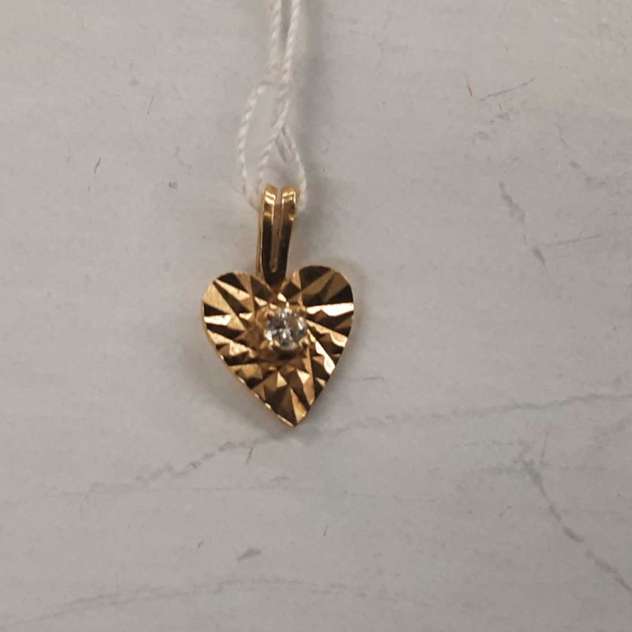 Symbol Pendant - Yellow Gold 14k (.585) 0.5 grams