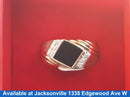 Men's Ring - Yellow Gold 10k (.417) 6 grams Size 9