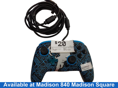 Pdp Switch Controller Blue Gaming Controller