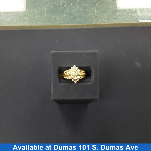Women's Ring - Yellow Gold 14k (.585) 6.3 grams Size 9