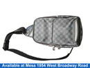 Louis Vuitton Avenue Sling In Damier Gray Purse / Handbag