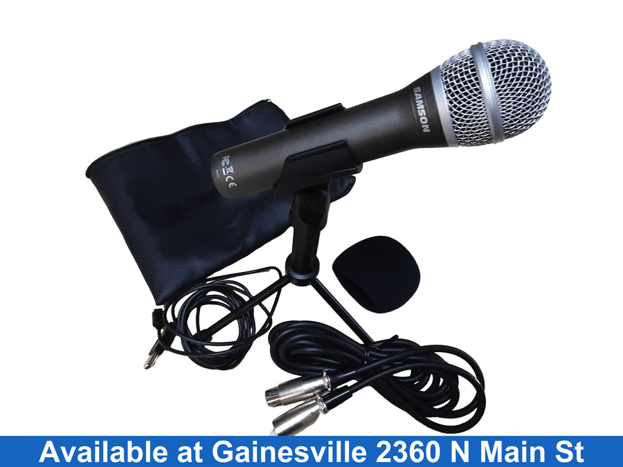 Samson Q2u Black Corded Microphone