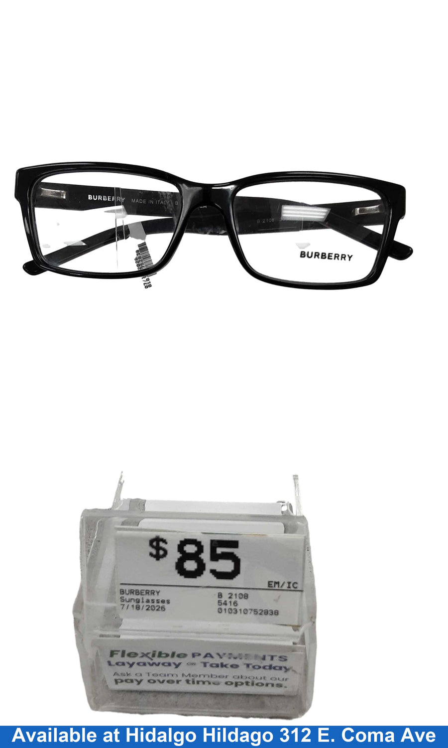 Burberry B 2108 Black