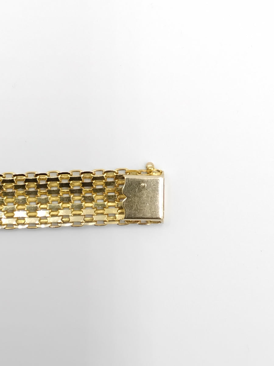 Bracelet - Yellow Gold 14k (.585) 15.2 grams 7 inch