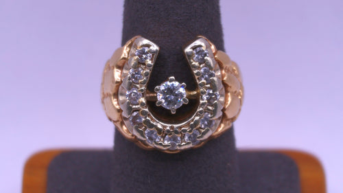 Men's Ring - Yellow Gold 14k (.585) 16.8 grams Size 10