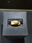 Ring - Wedding Band - Yellow Gold 14k (.585) 2.9 grams Size 20