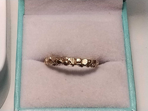 Ring - Wedding Band - Yellow Gold 14k (.585) 1.8 grams Size 8.5