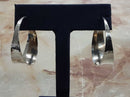 Hoop Earrings - Silver 6.4 grams