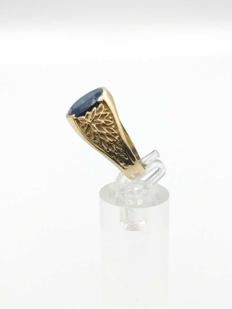 Men's Ring - Yellow Gold 14k (.585) 7.3 grams Size 9.5