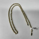 Chain - Tricolor Gold 10k (.417) 4 grams 20 inch