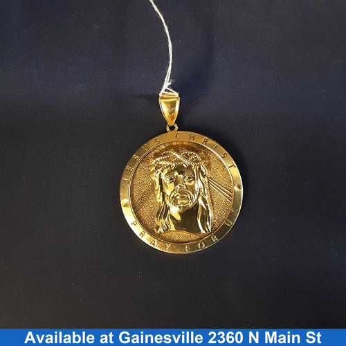 Religious Pendant - Yellow Gold 10k (.417) 7.1 grams