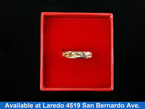 Men's Ring - White Gold 10k (.417) 1.3 grams Size 11.5
