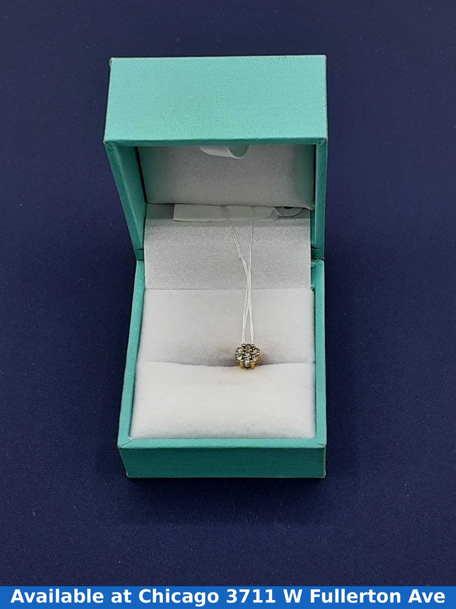 Single Stud Earring - Yellow Gold 10k (.417) 0.7 grams
