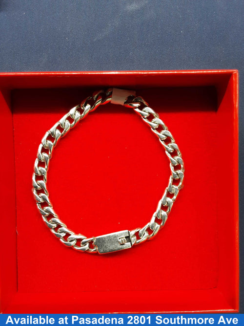 Cuban Link Bracelet - Silver 15.8 grams 6 inch
