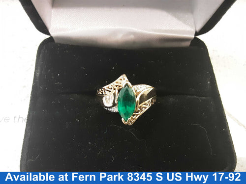 Women's Ring - Yellow Gold 14k (.585) 3.8 grams Size 6