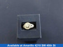 Ring - Wedding Set - White Gold 14k (.585) 6.5 grams Size 7