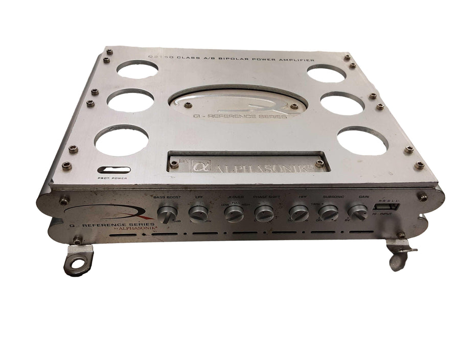 Alphasonik Q2150 Silver Car Stero Speaker