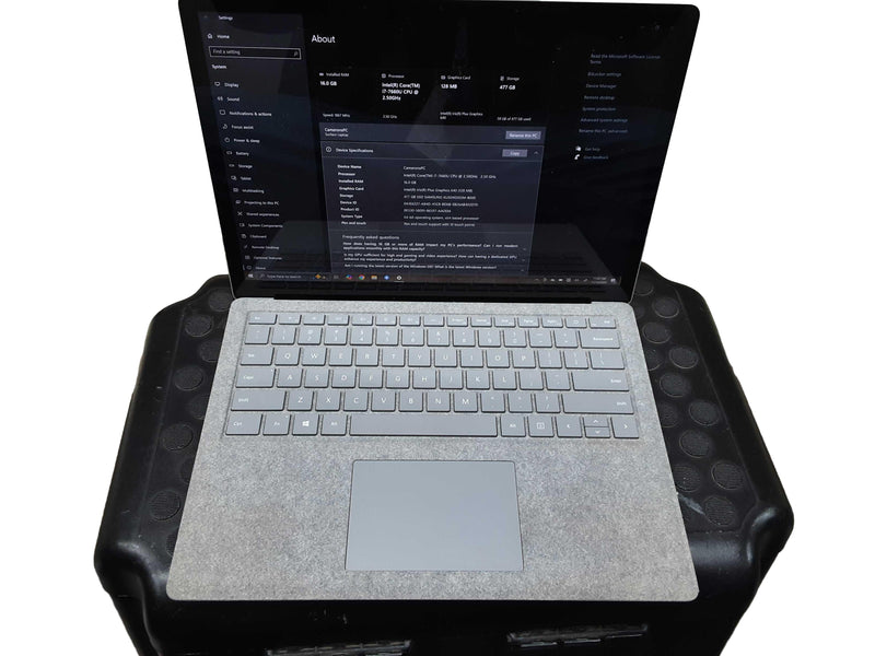 Microsoft 1769 Intel Core I7 - 3rd Generation 16 Gb 500 Gb Gray Laptop