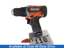 Ridgid R860010 Orange Cordless Hammer Drill