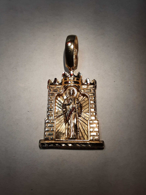 Religious Pendant - Yellow Gold 14k (.585) 11.3 grams