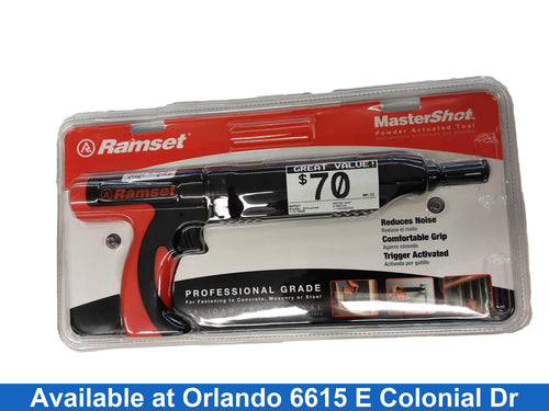 Ramset Master Shot Black Powder Actuated Nailer