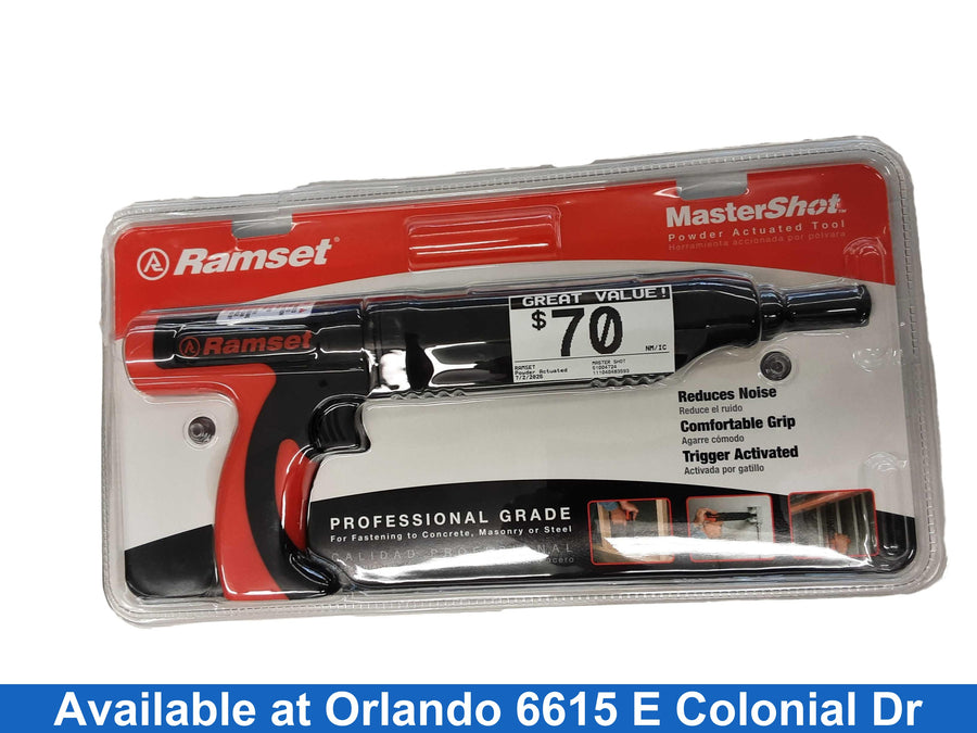 Ramset Master Shot Black Powder Actuated Nailer