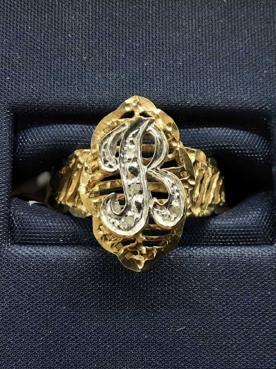 Ring - Wedding Band - Yellow Gold 10k (.417) 2.1 grams Size 6.5