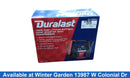 Duralast Dl1200al Black Battery Booster / Jumper