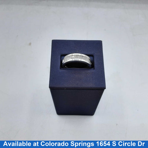 Ring - Wedding Band - Silver 4.5 grams Size 9